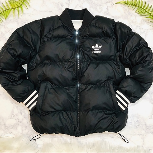 adidas shiny jacket